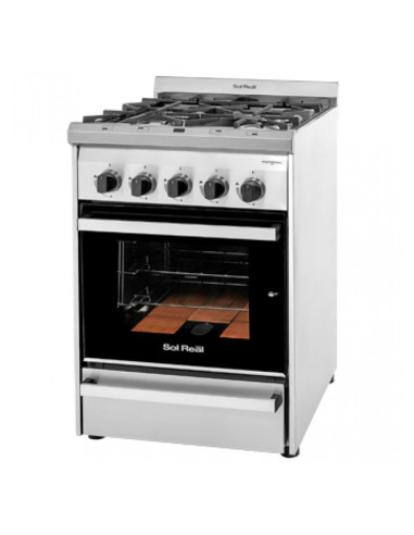 Cocina Sol Real 4 Hornallas Parrilla 55cm 515MGP