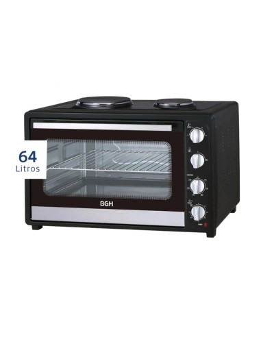 Horno Electrico BGH 64Lts Doble Anafe BHE64M20AN