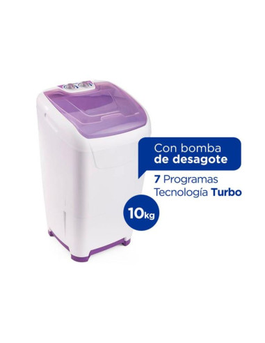 Lavarropas Semiautomatico Columbia 10Kg